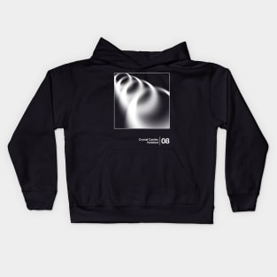 Crystal Castles - Vanished / Minimalist Style Graphic Design Kids Hoodie